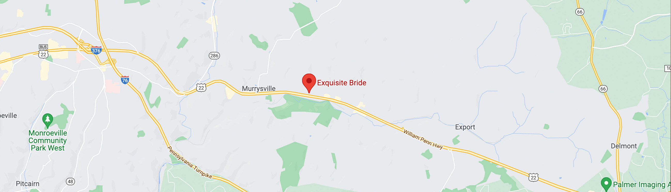 The Equisite Bride location