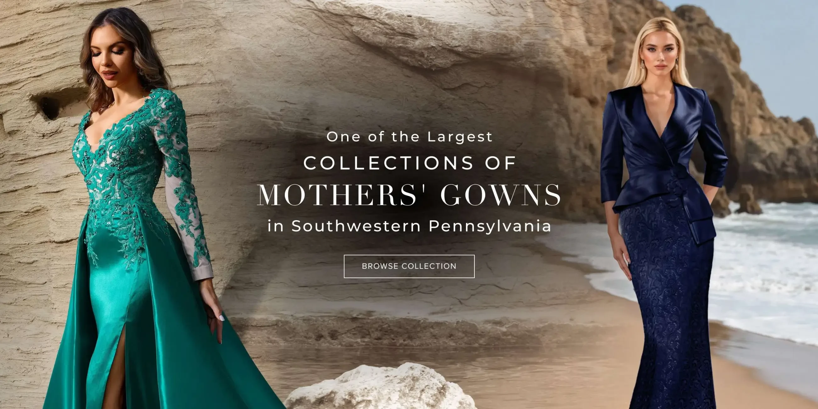 Mothers Gowns Banner for Desktop
