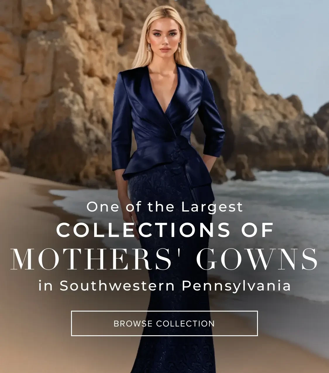 Mothers Gowns Banner for Mobile